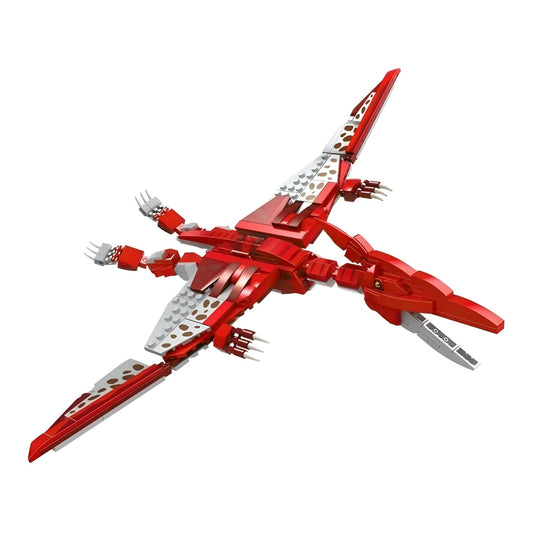 Dino Pterosaur Building Block Set – 308 - Piece Jurassic STEM Toy for Kids 6+ - STEM Building Toy by LULEGO