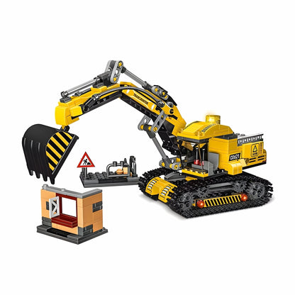 2 - in - 1 Excavator & Demolition Set – 463 PCS STEM Toy STEM building block toy by LOLIPOL