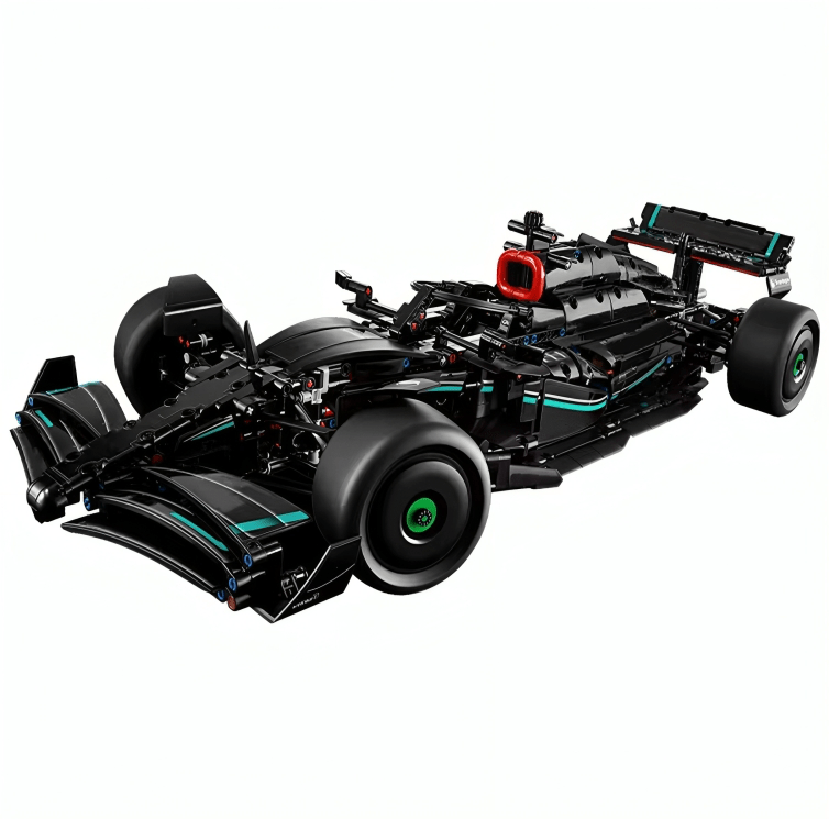 F1 W14 Racing Car Set – 1642 PCS 1:10 Scale STEM Kit for Teens - STEM Building Toy by LULEGO