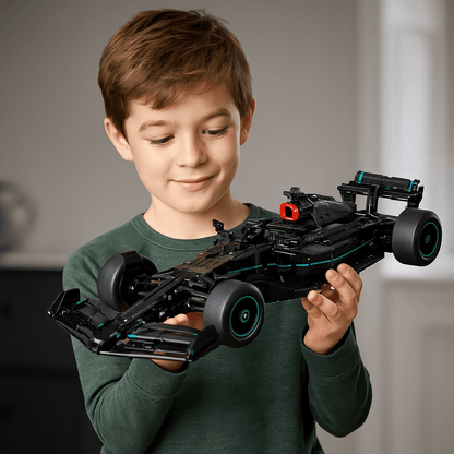 F1 W14 Racing Car Set – 1642 PCS 1:10 Scale STEM Kit for Teens - STEM Building Toy by LULEGO