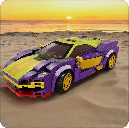 Sport Racing Car STEM Set – 245 PCS Speed Brick Toy for Kids - STEM Building Toy by LULEGO