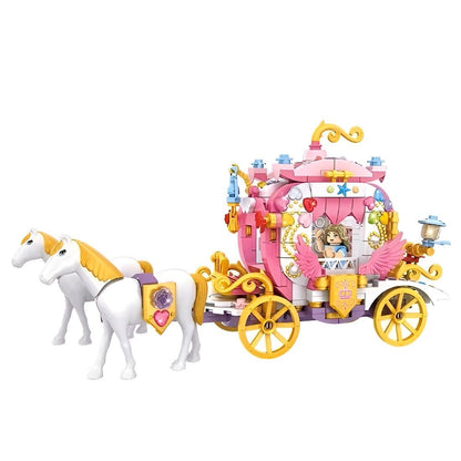Princess Castle with Horse – 1460 PCS Girls’ Building Set - STEM Building Toy by LULEGO