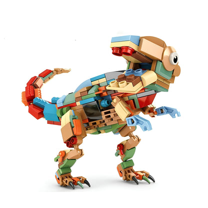 8 - in - 1 Dinosaur Set – 604 PCS STEM Building Kit for Kids STEM building block toy by LOLIPOL