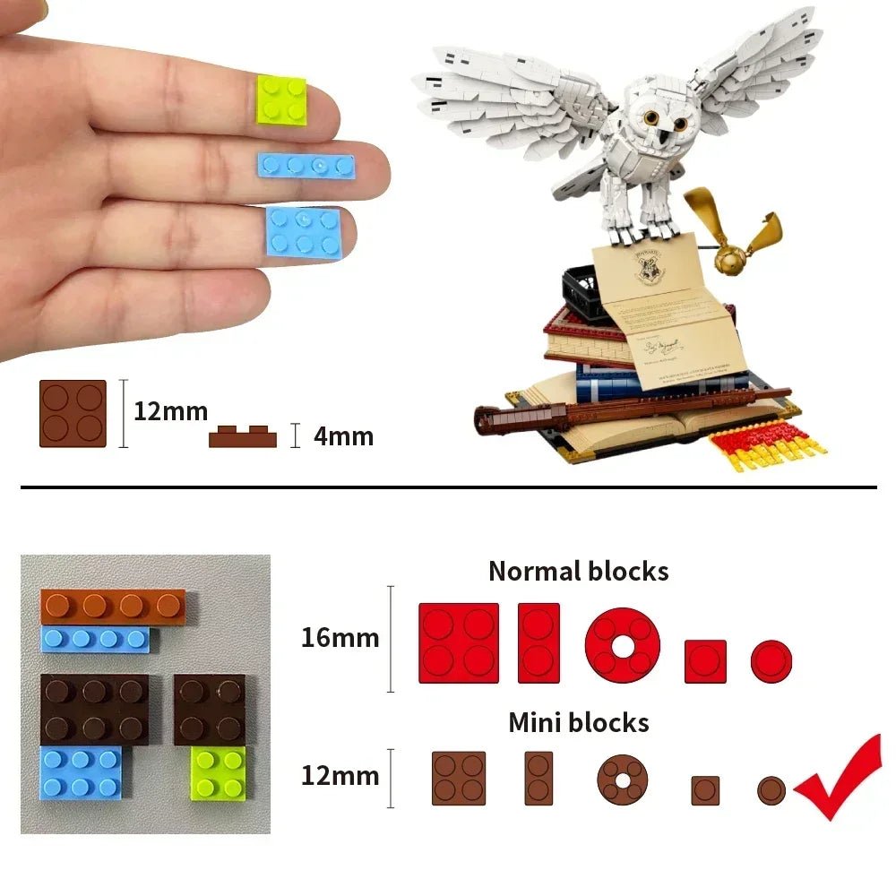 Collector Bird Model – 3010 PCS Micro Building Set for Adults - STEM Building Toy by LULEGO