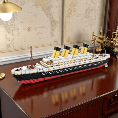 Titanic Cruise Ship – 3688 PCS Large DIY Brick Ocean Model - STEM Building Toy by LULEGO