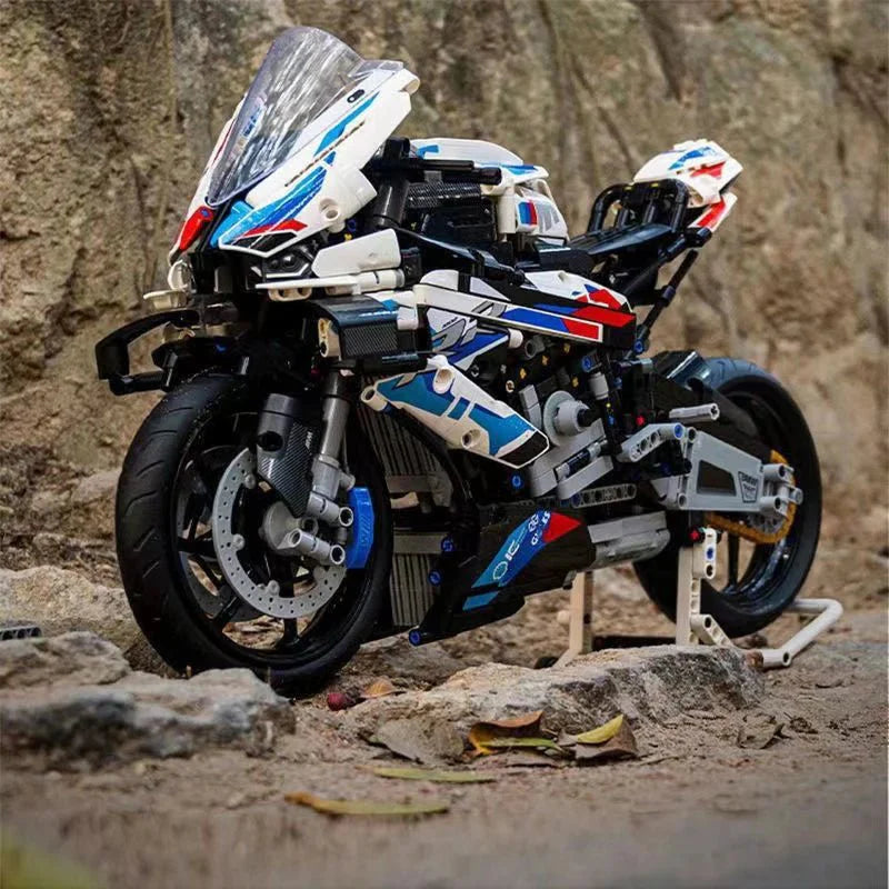 Racing Motorcycle Set – 1920 PCS Micro Blocks for Kids 6+ - STEM Building Toy by LULEGO