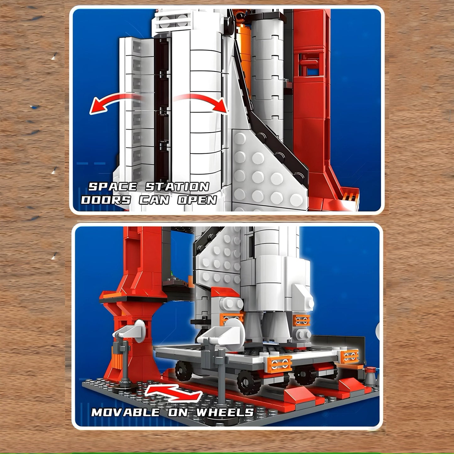 Aviation Space Shuttle – 703 PCS STEM Toy for Kids STEM building block toy by LOLIPOL