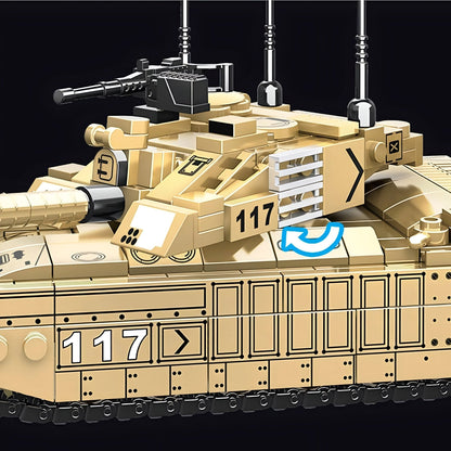 Battle Tank STEM Toy – 461 PCS Military Building Set for Kids STEM building block toy by LOLIPOL
