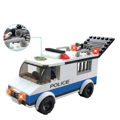 Brictek Police Academy Building Kit – 1291 PCS Action Toy for Kids 6+ STEM building block toy by LOLIPOL