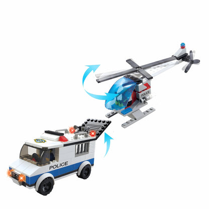 Brictek Police Academy Building Kit – 1291 PCS Action Toy for Kids 6+ STEM building block toy by LOLIPOL