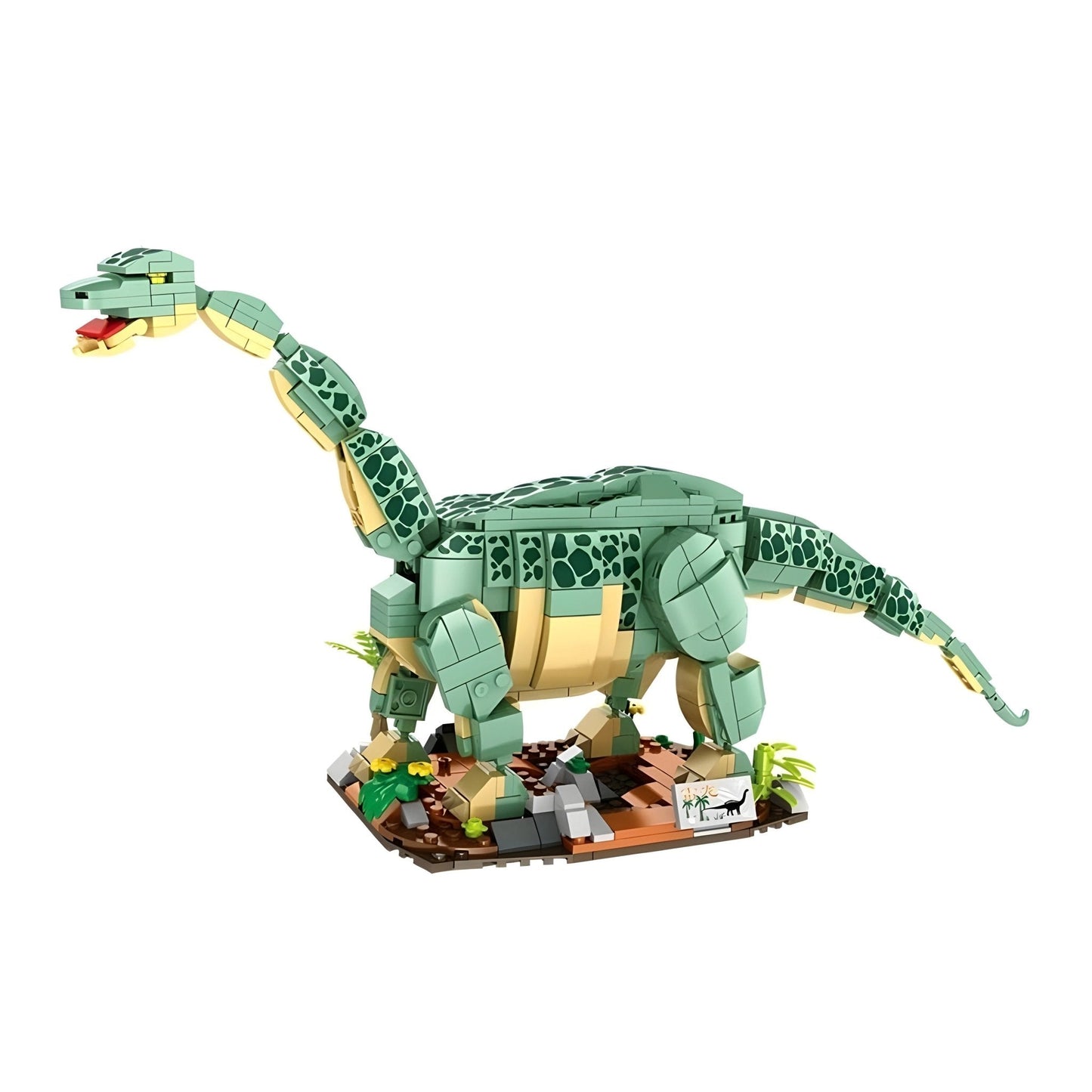 Dino Brontosaurus – 589 PCS Dinosaur Building Set for Kids STEM building block toy by LOLIPOL