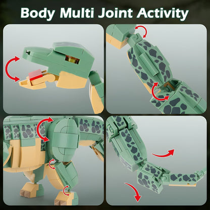 Dino Brontosaurus – 589 PCS Dinosaur Building Set for Kids STEM building block toy by LOLIPOL