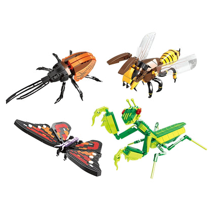 Insect STEM Building Set – 727 PCS Nature - Inspired Brick Kit STEM building block toy by LOLIPOL