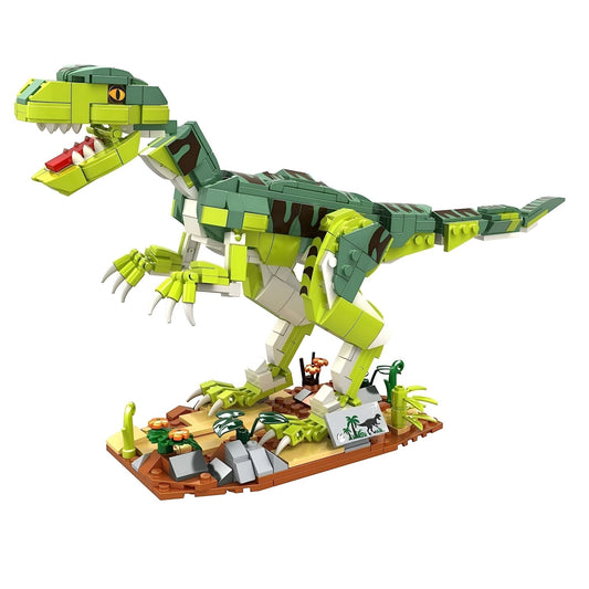 Jurassic Velociraptor Dinosaur Set – 535 PCS STEM Toy STEM building block toy by LOLIPOL