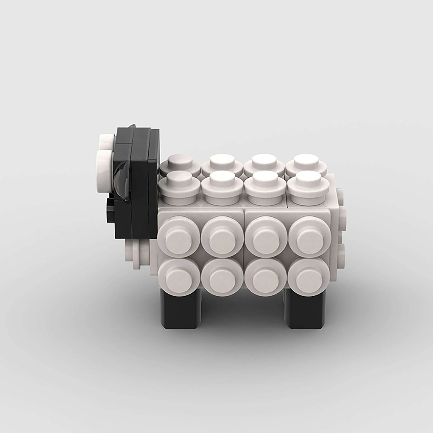 Mini Sheep Cartoon Toy – 52 PCS Animal Brick Set for Kids 6+ STEM building block toy by LOLIPOL