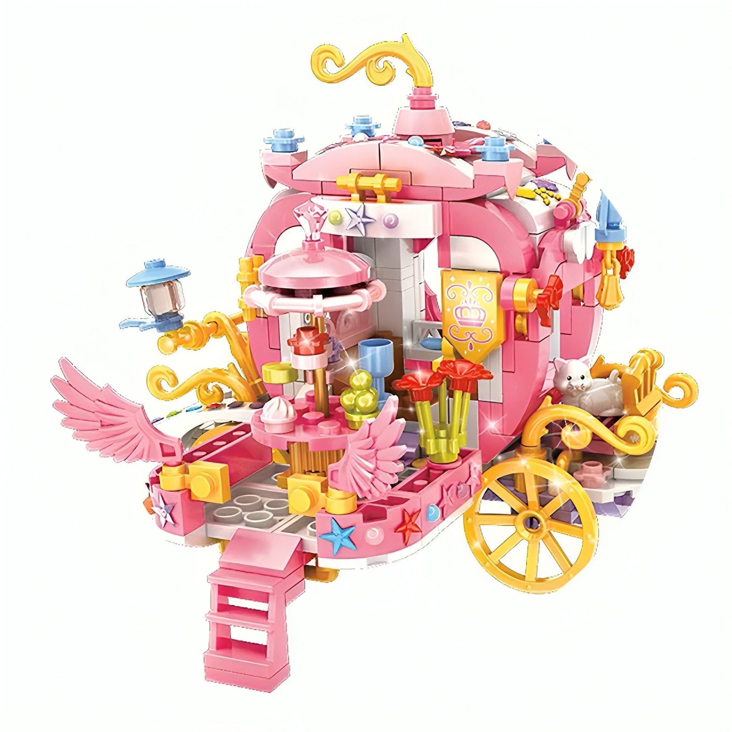 Princess Castle with Horse – 1460 PCS Girls’ Building Set STEM building block toy by LOLIPOL