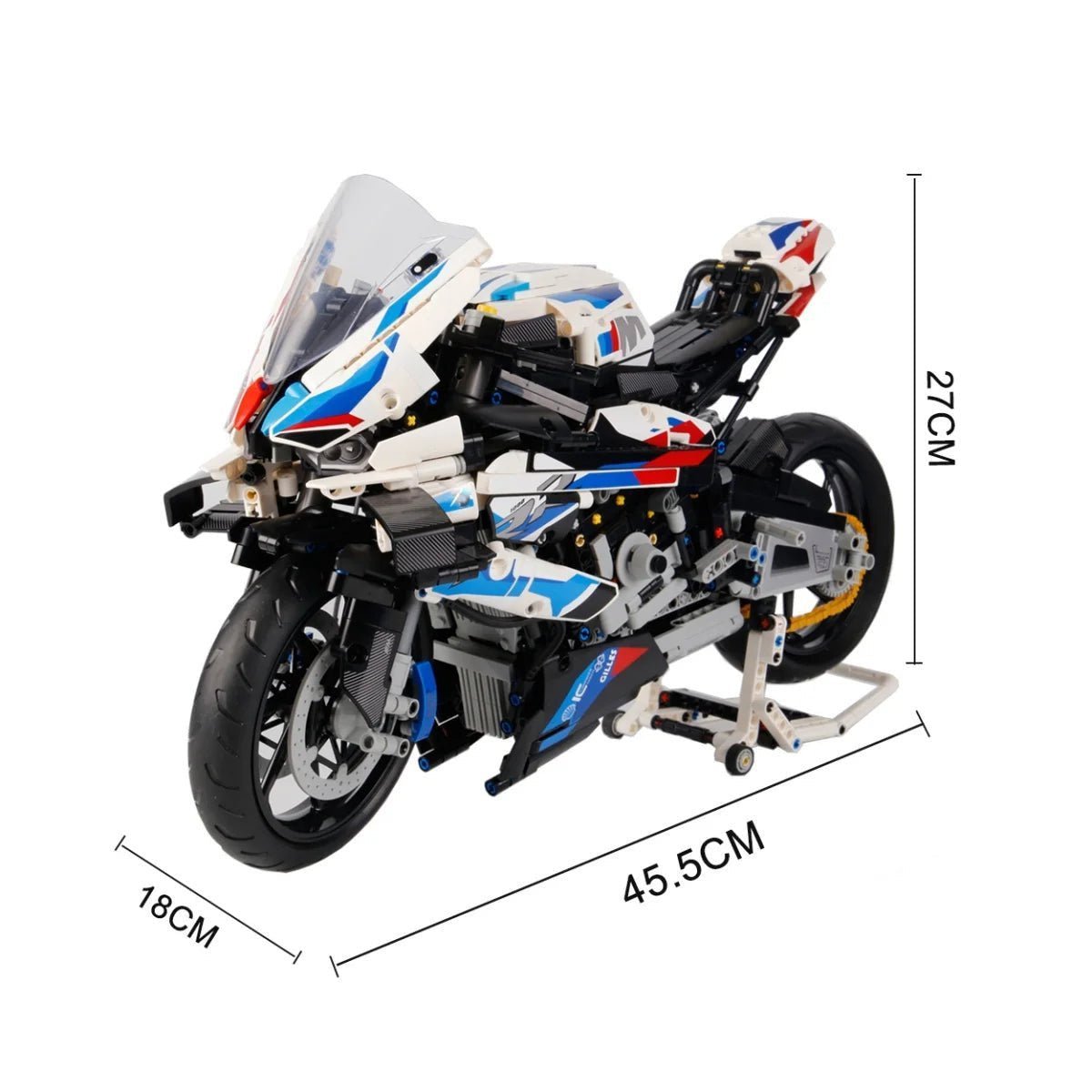 Racing Motorcycle Set – 1920 PCS Micro Blocks for Kids 6+ STEM building block toy by LOLIPOL