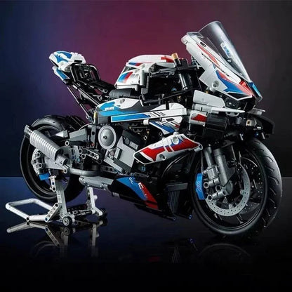 Racing Motorcycle Set – 1920 PCS Micro Blocks for Kids 6+ STEM building block toy by LOLIPOL