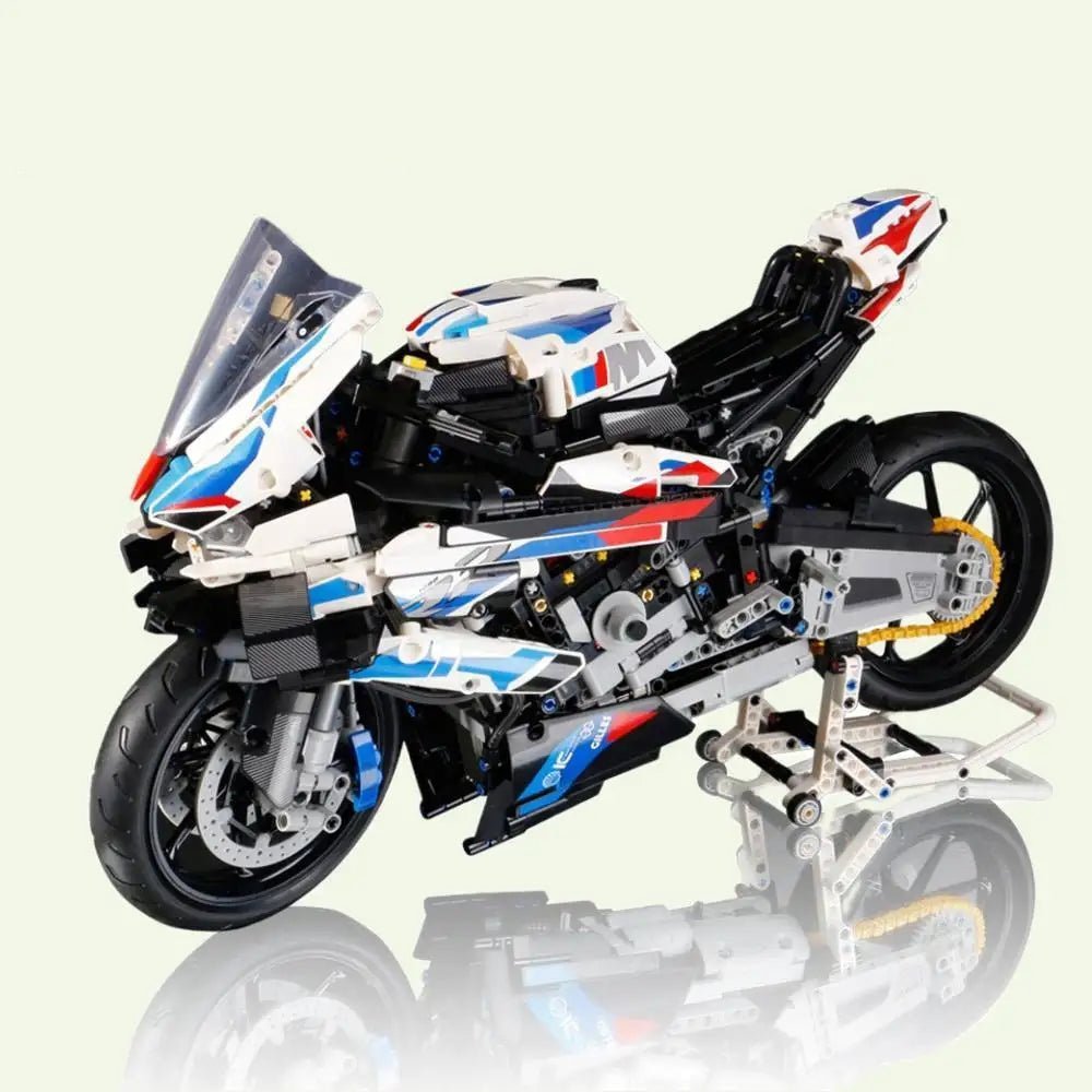 Racing Motorcycle Set – 1920 PCS Micro Blocks for Kids 6+ STEM building block toy by LOLIPOL