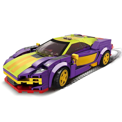 Sport Racing Car STEM Set – 245 PCS Speed Brick Toy for Kids STEM building block toy by LOLIPOL