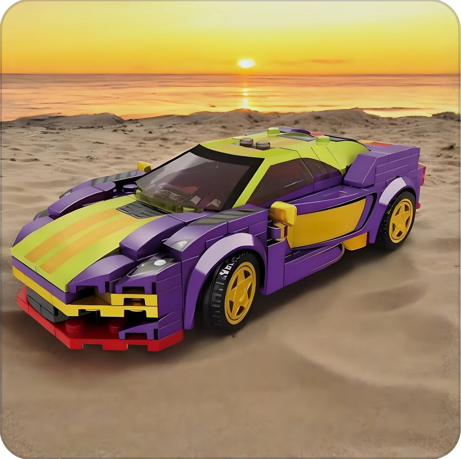 Sport Racing Car STEM Set – 245 PCS Speed Brick Toy for Kids STEM building block toy by LOLIPOL