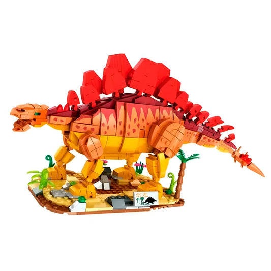 Stegosaurus Dino Building Set – 697 PCS STEM Toy for Kids 6+ STEM building block toy by LOLIPOL