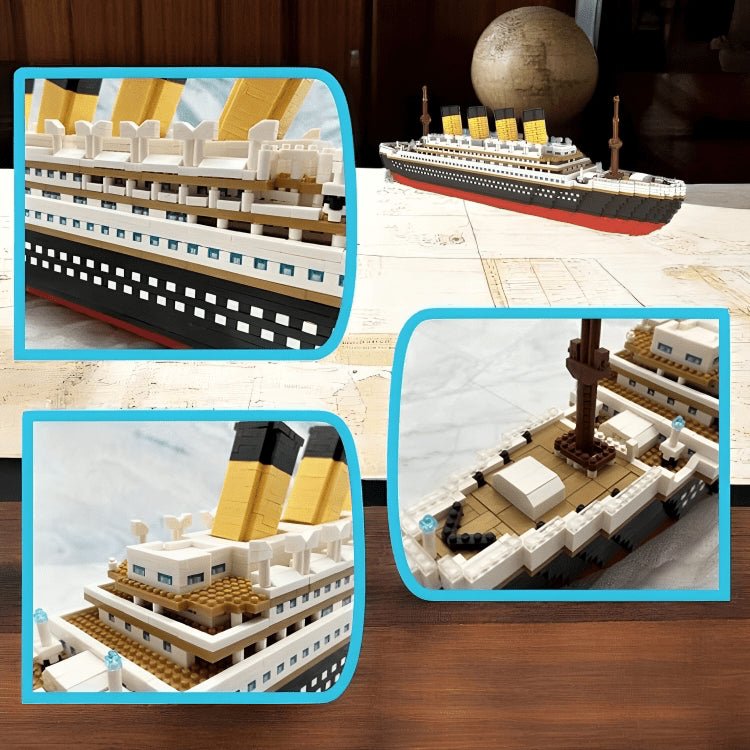 Titanic Cruise Ship – 3688 PCS Large DIY Brick Ocean Model STEM building block toy by LOLIPOL