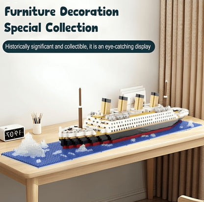 Titanic Ship – 1878 PCS Historical DIY Building Brick Set STEM building block toy by LOLIPOL