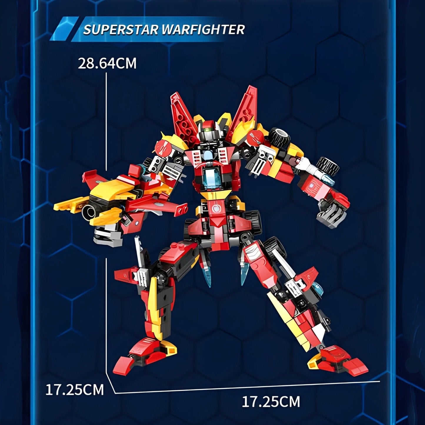 Transforming Robot – 657 PCS STEM Building Set for Kids STEM building block toy by LOLIPOL