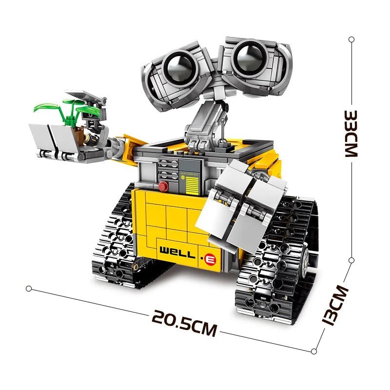 Wall - E Robot Building Set – 687 PCS Movie - Inspired Toy 6+ STEM building block toy by LOLIPOL
