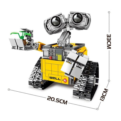 Wall - E Robot Building Set – 687 PCS Movie - Inspired Toy 6+ STEM building block toy by LOLIPOL